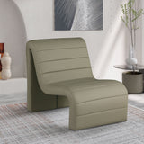 Ivy - Faux Leather Accent Chair