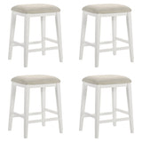Jane - Contemporary Transitional Wood Counter Height Kitchen Bar Stool