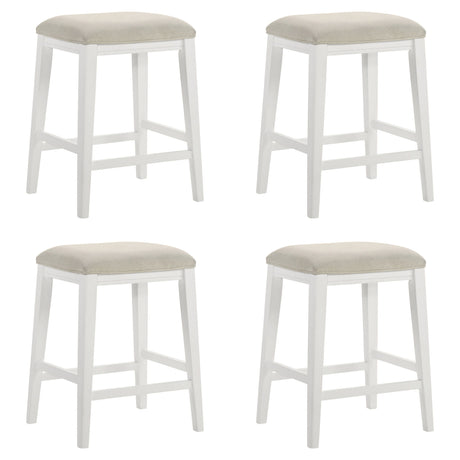 Jane - Contemporary Transitional Wood Counter Height Kitchen Bar Stool