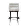 Eunice - Faux Leather Upholstered Swivel Barstool