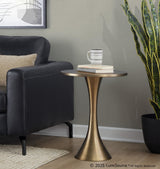 Lenuxe - Metal Accent Table