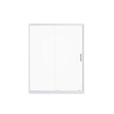 Pivot Shower Door With Handle, 1 / 4" Thick - Chrome