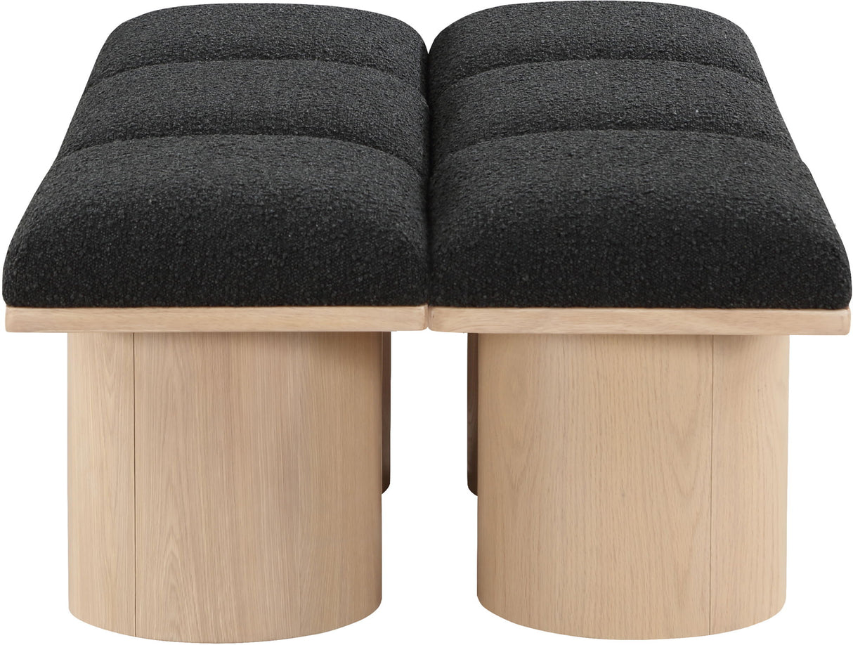 Pavilion - 6 Piece Modular Bench With Natural Base