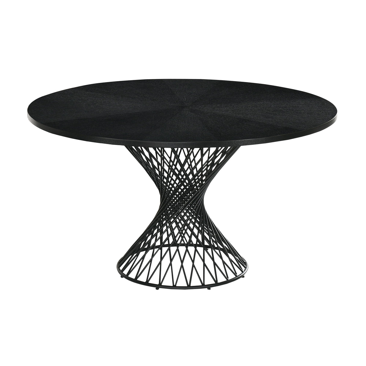 Cirque Channell - 5 Piece Dining Table Set - Charcoal