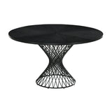Cirque Channell - 5 Piece Dining Table Set - Charcoal