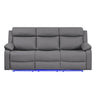 Blanche - Reclining Sofa With LED Lights