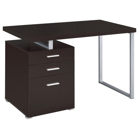 Modern Reversible 3 Drawer Office Computer Desk