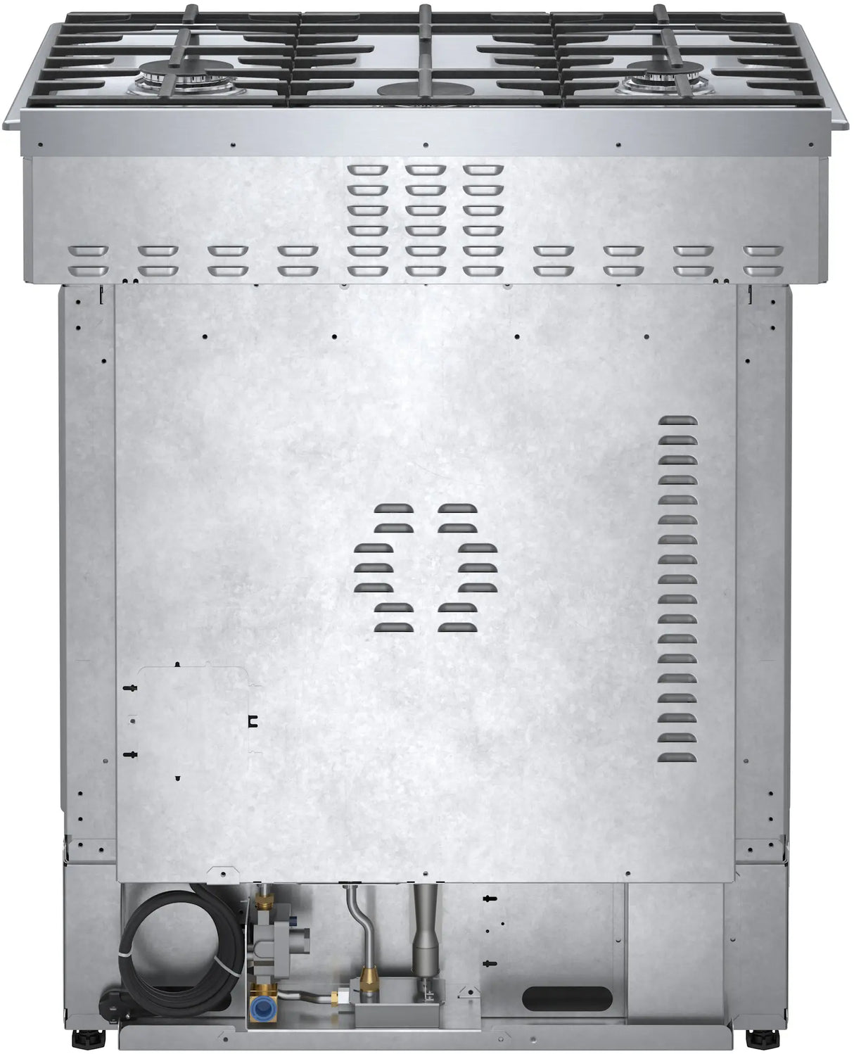 Bosch HGIP056UC gas slide-in range back view