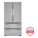 LG LMWS29626S French Door Refrigerator - front view