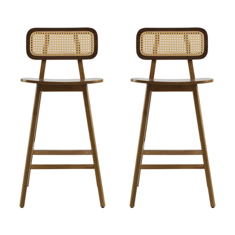Bari - Indoor Wood Barstool (Set of 2)