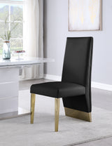 Porsha - Dining Chair (Set of 2) - Gold Base