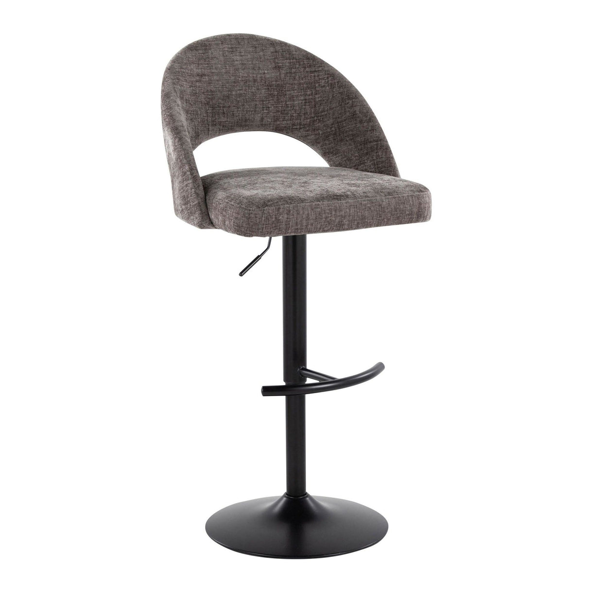 Renee - Adjustable Barstool (Set of 2) - Black Base