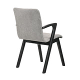 Varde - Upholstered Dining Chairs (Set of 2) - Black / Gray