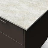 Blaze Sunrise 8-Ft Outdoor Kitchen Island w/ 40-Inch LTE+ Propane Grill in Architectural Bronze w/ Keon Countertop