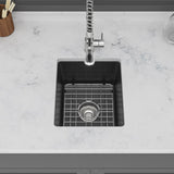 Quartz Composite Undermount Single Bowl Kitchen Sink