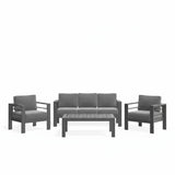 Outdoor Patio Set, All-Weather With Thick Cushions