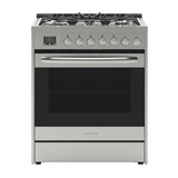 30 in. Stainless-Steel Professional Gas Range, KM-FR30G-SS.