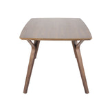 Folia - Mid-Century Modern Dining Table - Walnut Wood