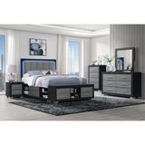 Emilia - 5 Piece Bedroom Set With Panel Headboard