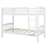 Solid Construction Bunk Bed With Ladder