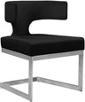 Alexandra - Dining Chair with Chrome Legs