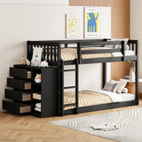 Bunk Bed With 4 Drawers And 3 Shelves