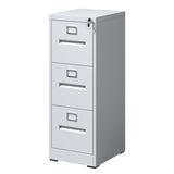 Premium Drawer File Cabinet With Lock, Metal Vertical Design, A4 Legal / Letter Size