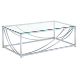 Lille - Glass Top Coffee And End Table Set