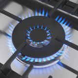 Bosch NGM8659UC center dual-flame power burner with flames