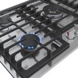 Bosch NGM8659UC OptiSim burner with flames
