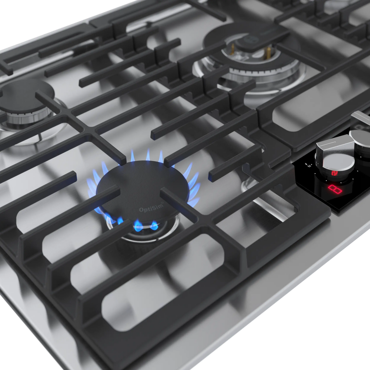 Bosch NGMP659UC OptiSim burner detail