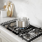 Bosch NGMP659UC boiling water on dual-flame power burner