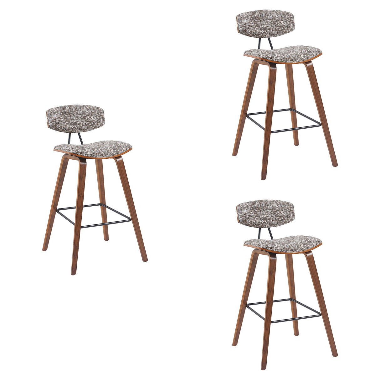 Fox - Mid-Century Bar Stool