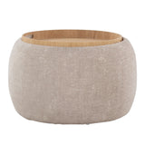 Tray - Pouf Ottoman