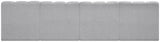 Arc - Boucle Fabric 4 Seats Modular Sofa