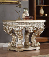 HD-8022 - End Table - Champagne Gold