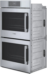 Bosch HBLP651LUC Benchmark double wall oven control panel detail