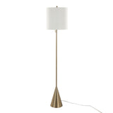 Cone - Contemporary Metal Floor Lamp From Grandview Gallery