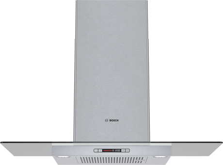 Bosch HCG56651UC 36 inch glass canopy wall hood front view