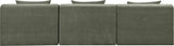 Stellar - 3 Piece 114" Upholstered Modular Armless Sofa