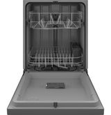 GE GDF511PSRSS - ENERGY STAR(R) 24 in. Flush-Mount Dishwasher with Front Controls with Power Cord - Stainless Steel