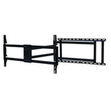 Full Motion TV Wall Mount Bracket For 40 120" TV Dual Arm Tilt & Swivel Vesa 800 X 400 Mm 132 Lbs Load - Black