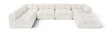 Orin - 6 Piece Modular Sectional (3 Modular Chairs, 2 Corner Chairs & Ottoman)