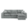 Sectional Sofa With Moveable Ottoman