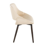 Fabrizzi - Accent / Dining Chair (Set of 2) - Dark Walnut Wood