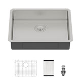 Undermount Sink, Low Depth Single Bowl