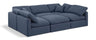 Indulge - Linen 6 Piece Modular Sectional