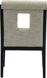 Gwendolyn - Dining Arm Chair With Black Frame