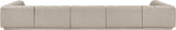 Modari - Sectional - Beige