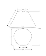 Lighting, Table Lamp Contemporary - Cream